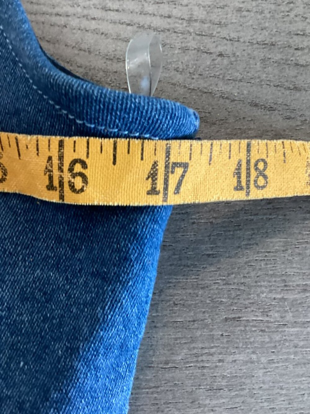 Justify Blue Denim Midi Sundress With Slit - Medium - Picture 5 of 8